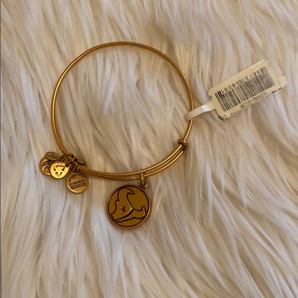 Alex and Ani Houston Texans football bracelet